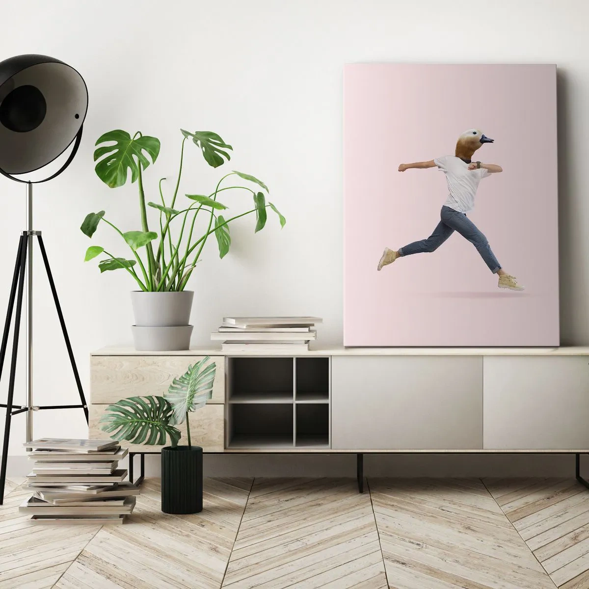 Canvas picture - Pinch of Absurd - 70x100 cm