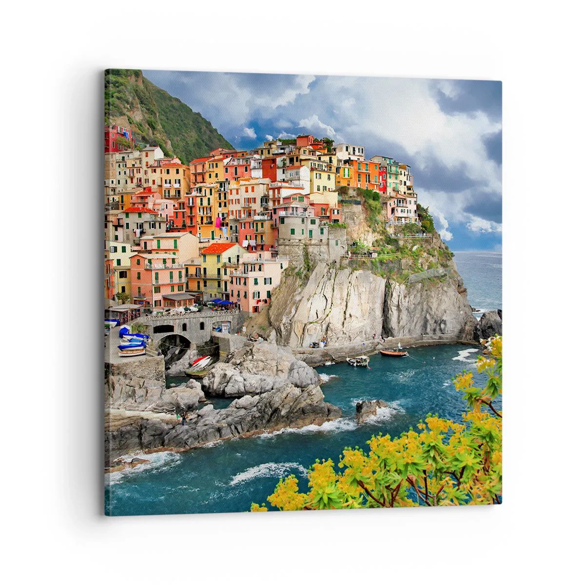 Canvas picture - Hugging the Rocks - 70x70 cm