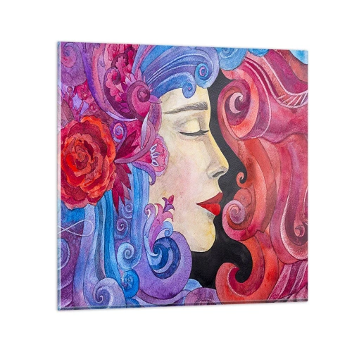 Glass picture - Secession Still Alive - 70x70 cm
