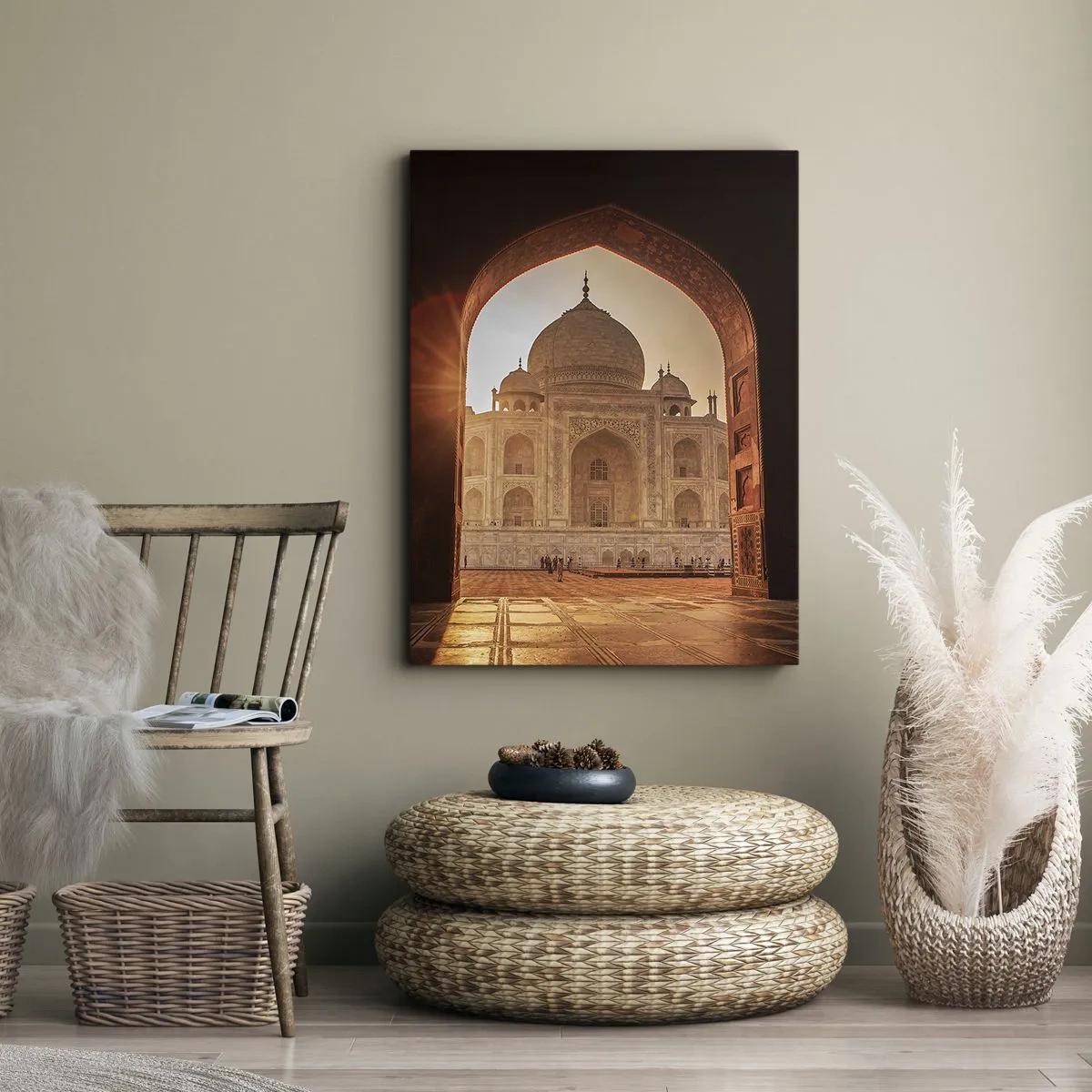 Canvas picture - Monument of Unearthy Love - 45x80 cm