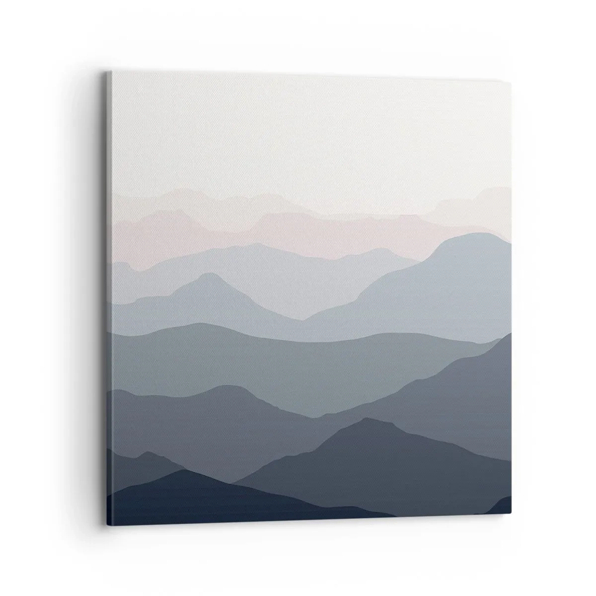 Canvas picture - Mountain Waves - 70x70 cm