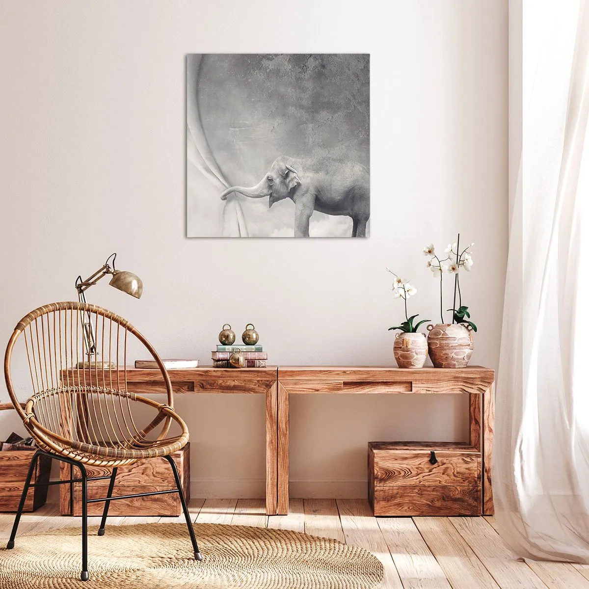 Canvas picture - Uncover the Secret - 50x50 cm