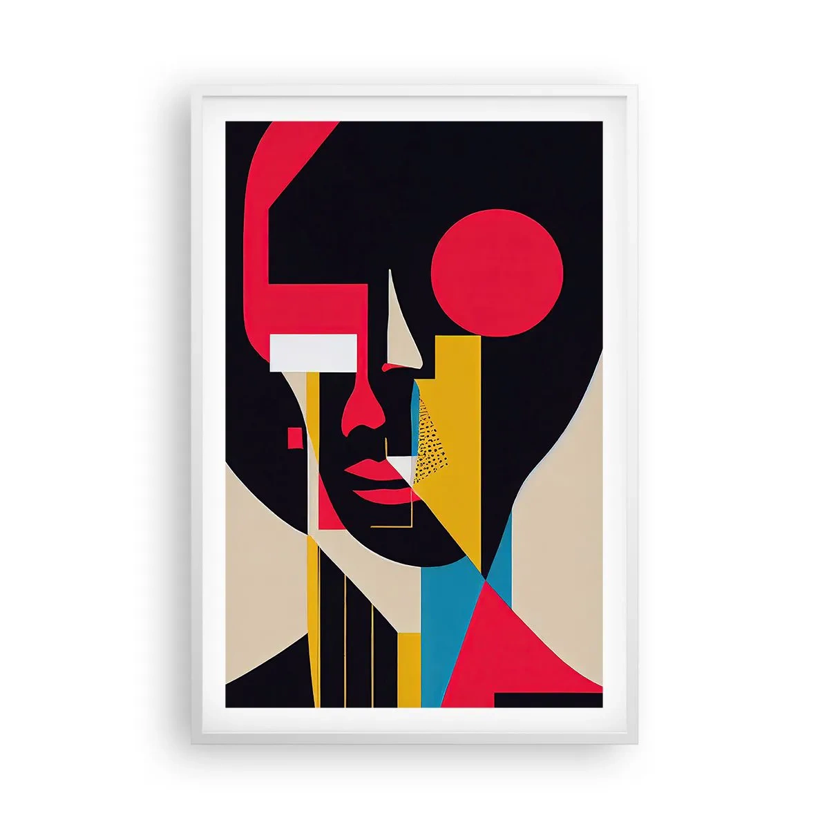 Poster in white frmae - Her Interior World - 61x91 cm