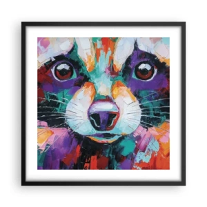 Poster in black frame - Only Good Emotions - 50x50 cm