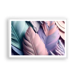 Poster in white frmae - Birdie Chic - 91x61 cm