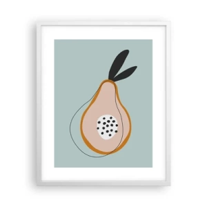 Poster in white frmae - Penetrating the Nature of Things - 40x50 cm