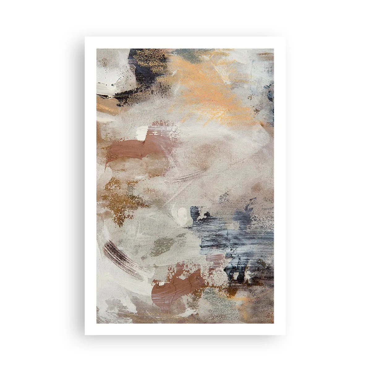 Poster - Foggy Abstract - 61x91 cm