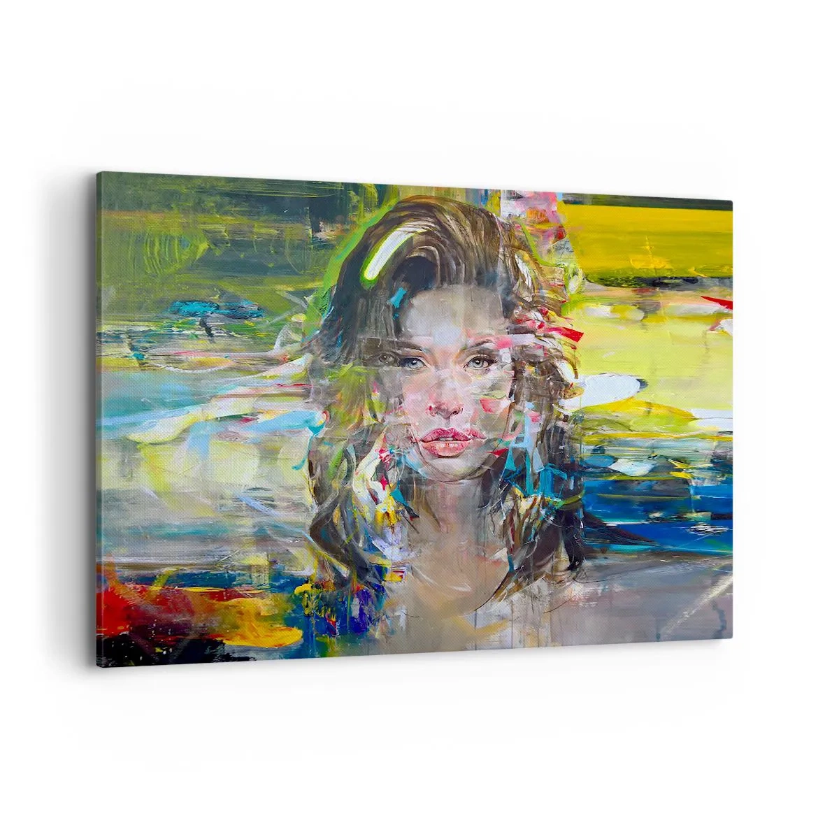 Canvas picture - Behind a Curtain of Air - 100x70 cm