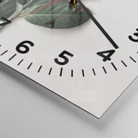 Clock face with numbers