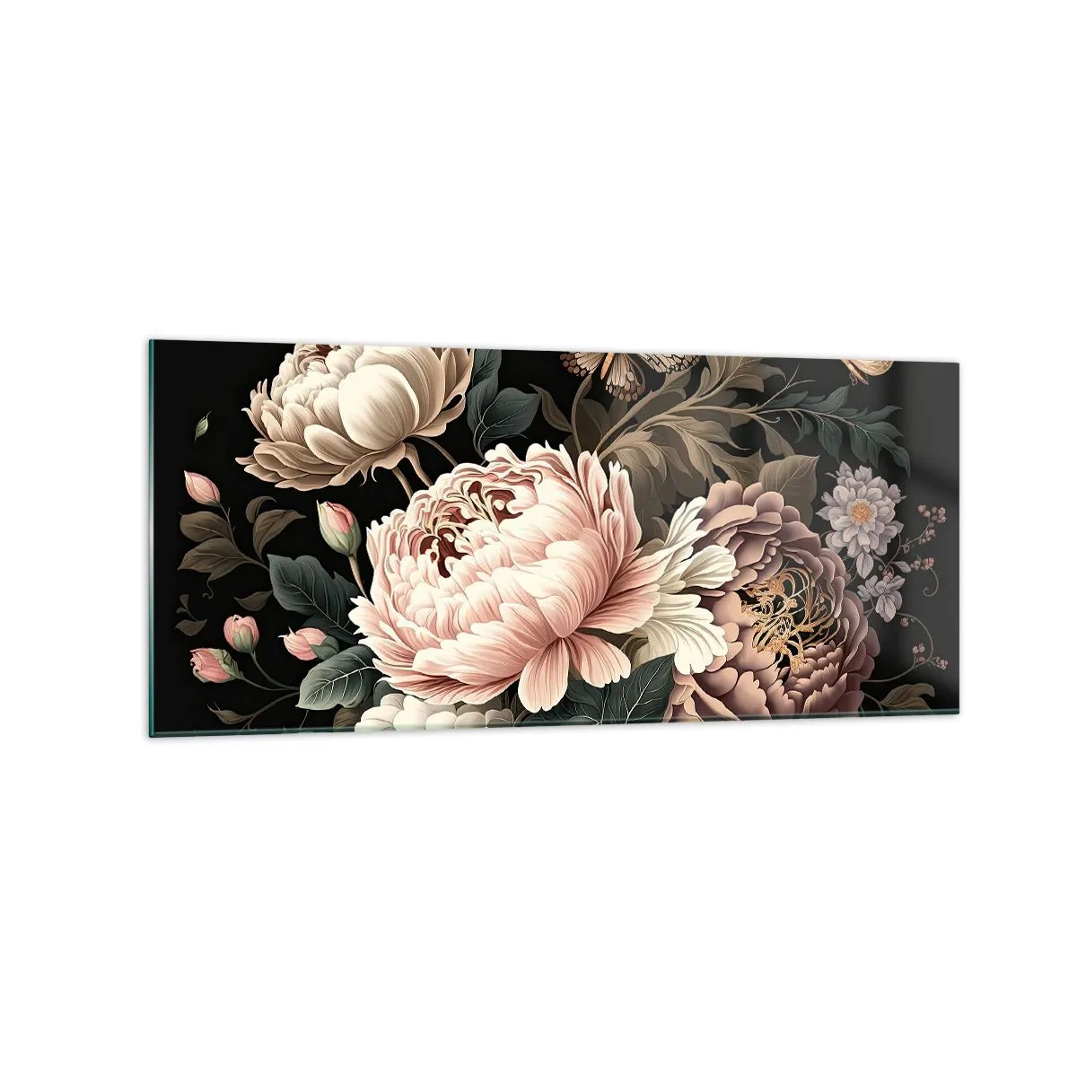 Glass picture - Baroque Style - 120x50 cm