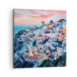 Canvas picture - Your Big Greek Holidays - 60x60 cm