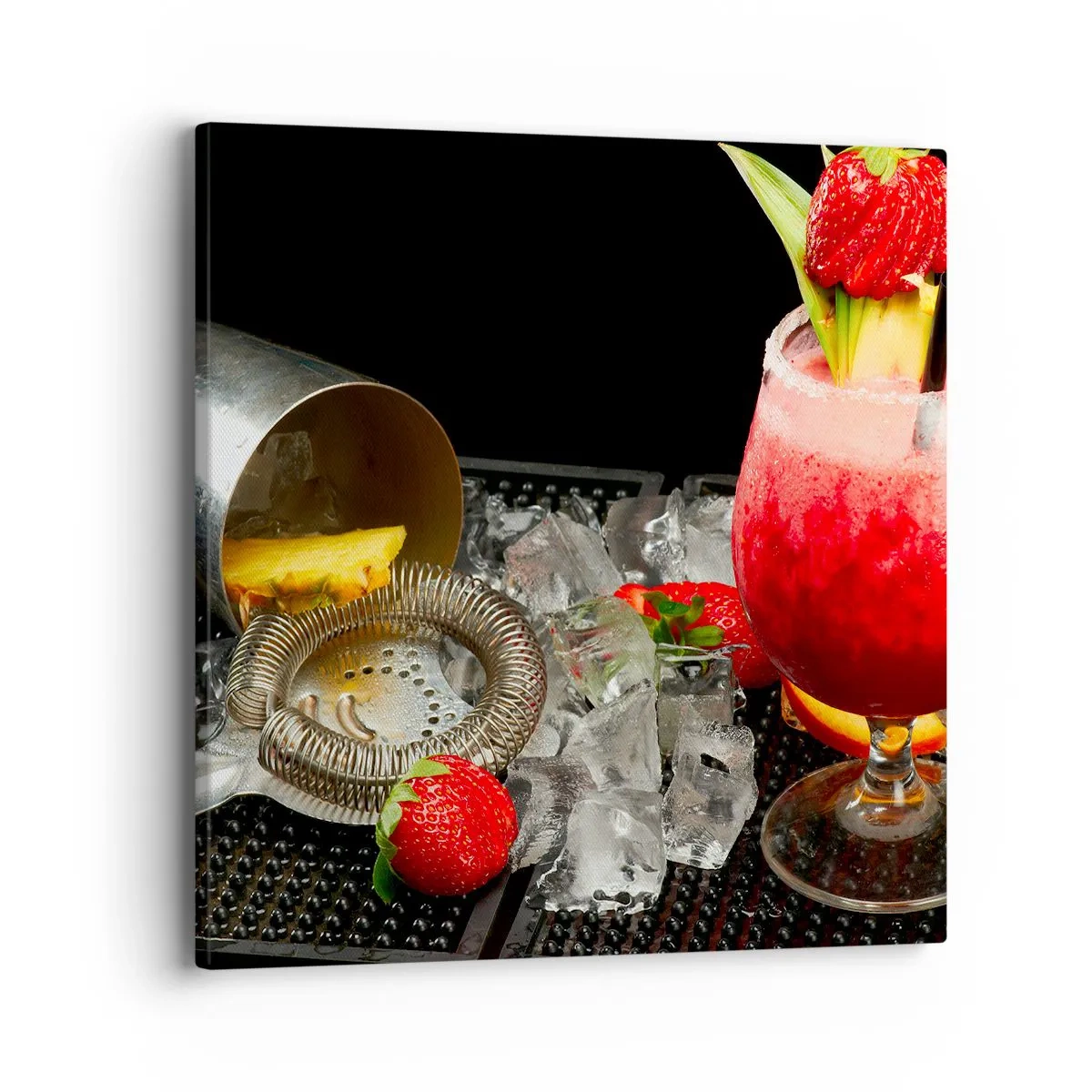 Canvas picture - Coctail of Flavours - 40x40 cm