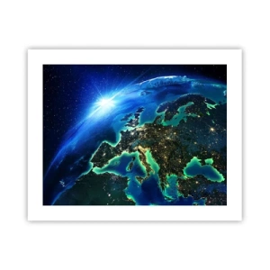 Poster - Sparkling Europe - 50x40 cm