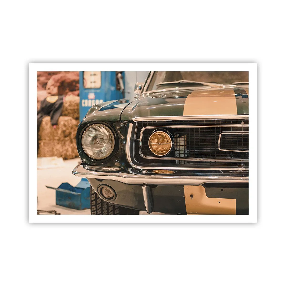 Poster - Encounter with the Legend - 100x70 cm