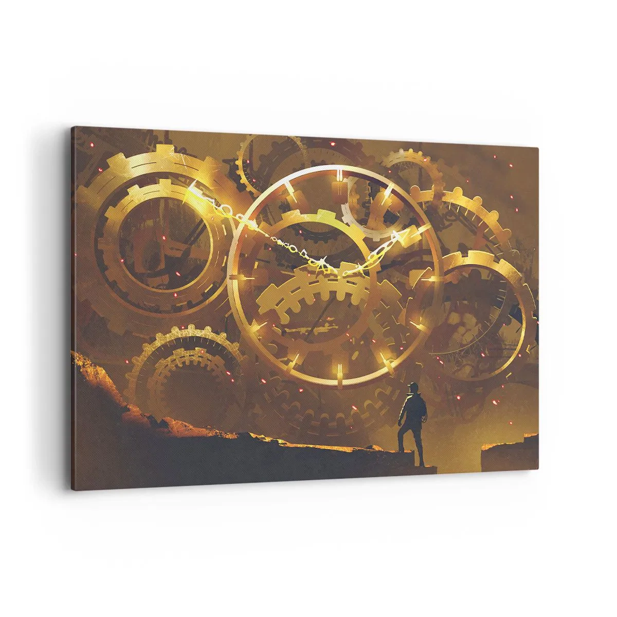 Canvas picture - At the Beginning of Time - 100x70 cm