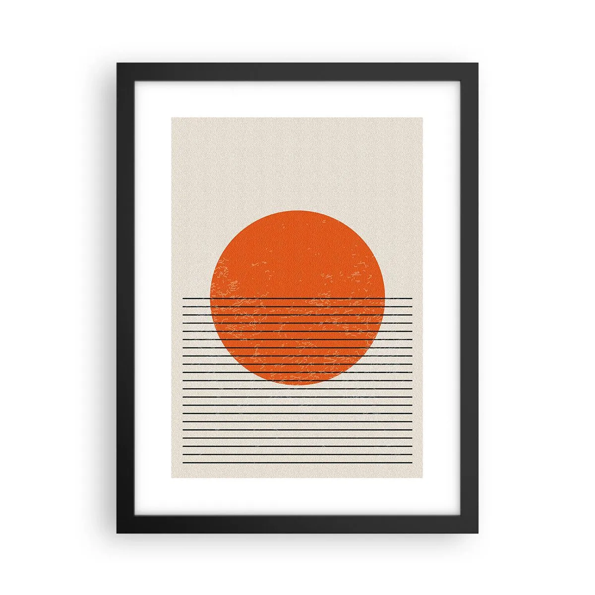 Poster in black frame - Always the Sun - 30x40 cm