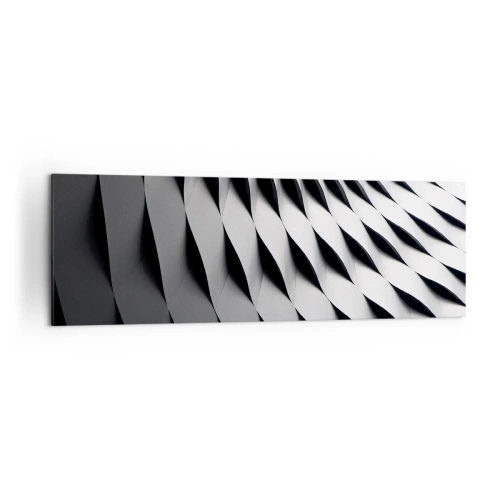 Canvas picture - On the Surface of the Wave - 160x50 cm