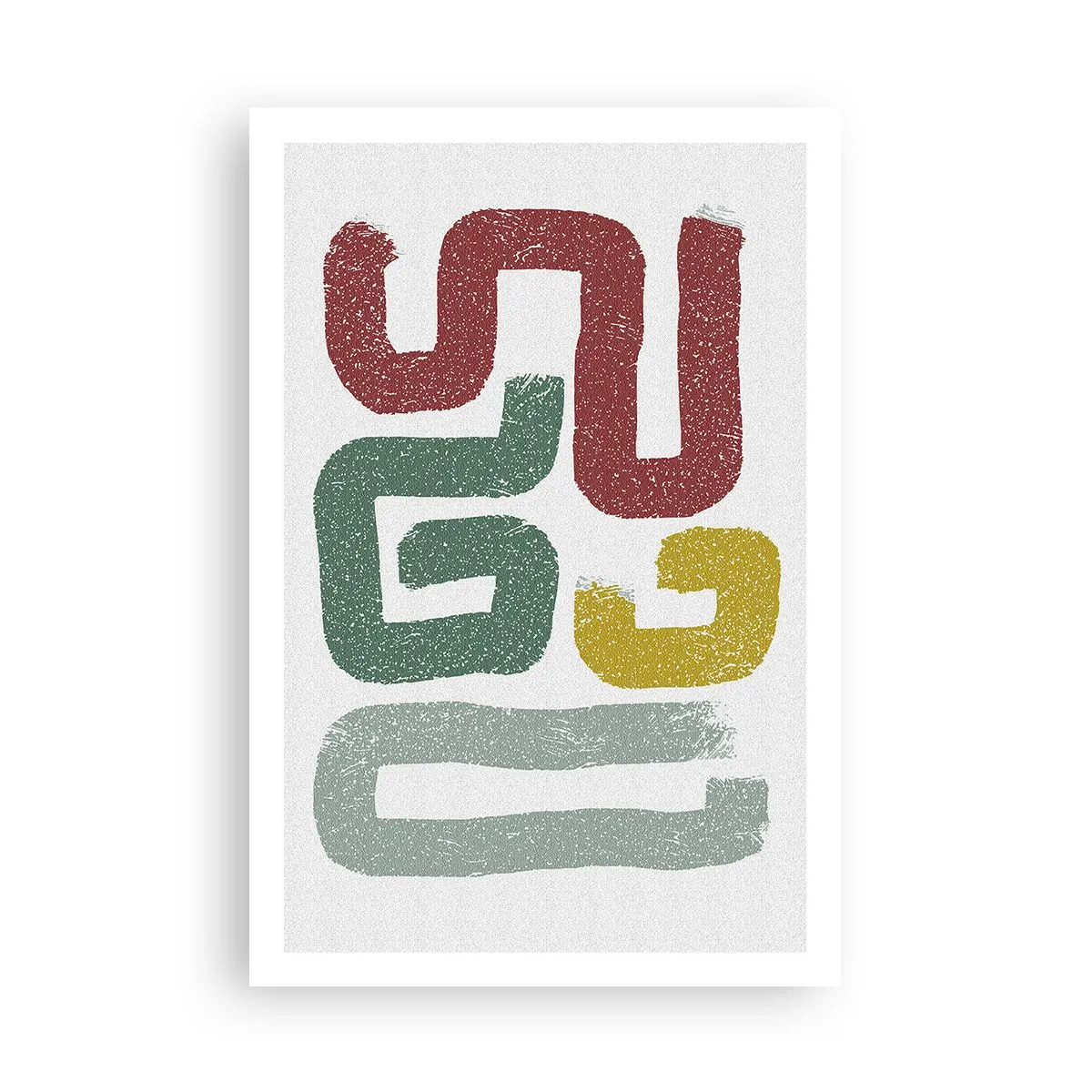 Poster - In an Unknown Language - 61x91 cm