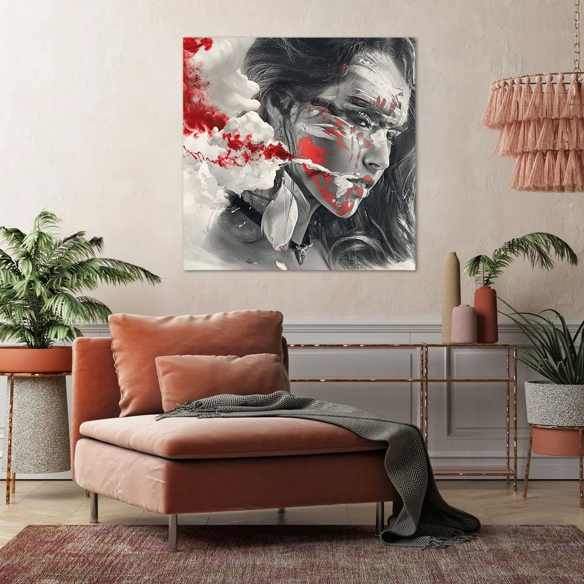 Canvas picture - Smoke of Absurdity - 30x30 cm
