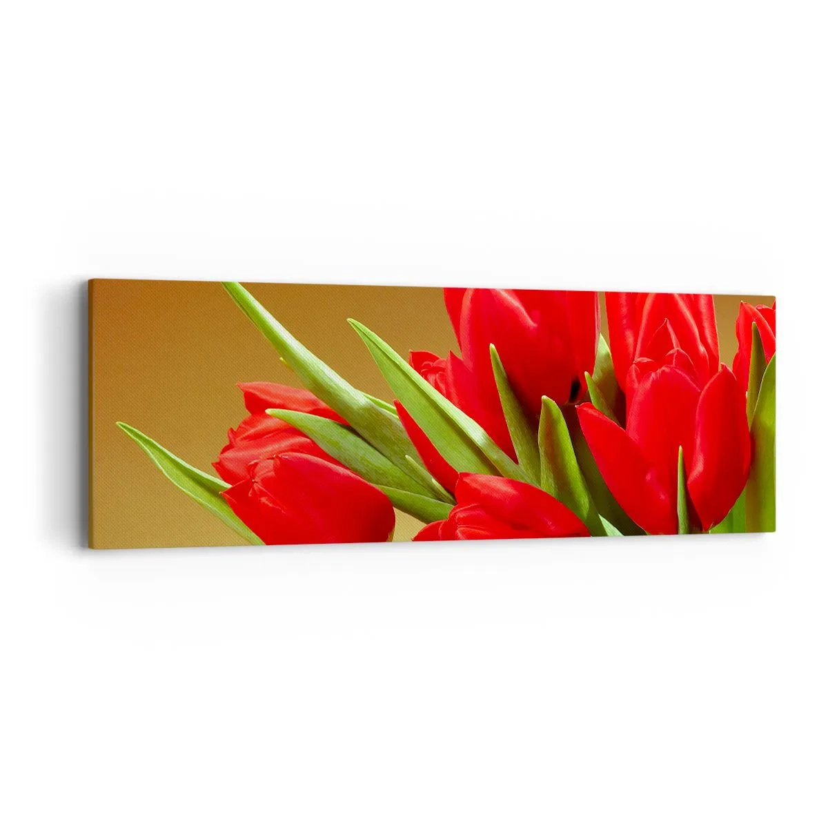 Canvas picture - Bunch of Spring Joy - 90x30 cm