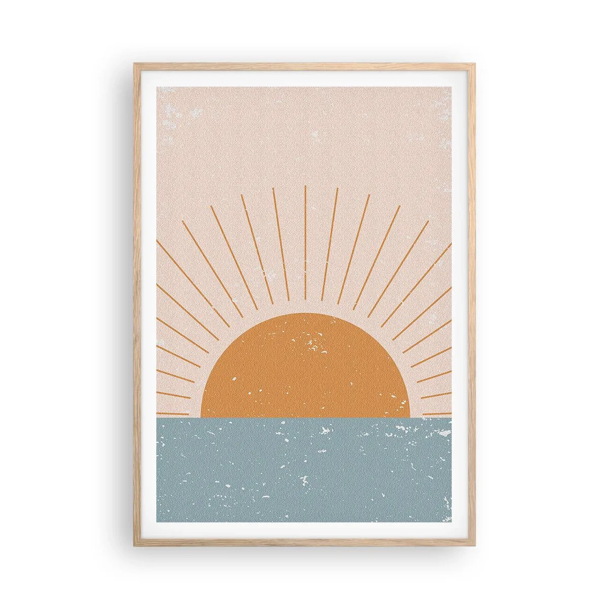 Poster in light oak frame - Everyday Miracle - 70x100 cm