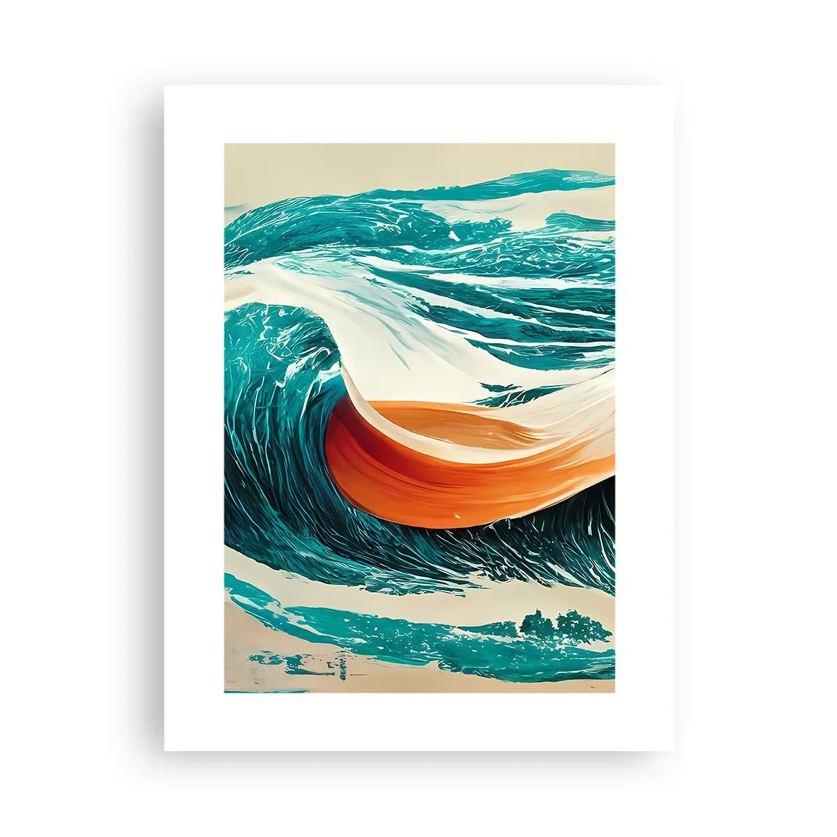 Poster - Surfer's Dream - 30x40 cm
