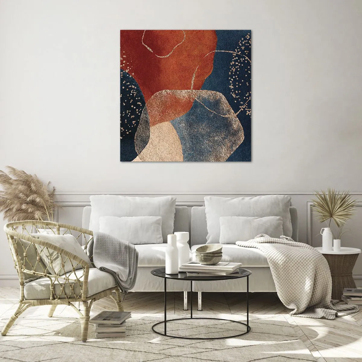 Glass picture - Lightness of Being - 70x70 cm