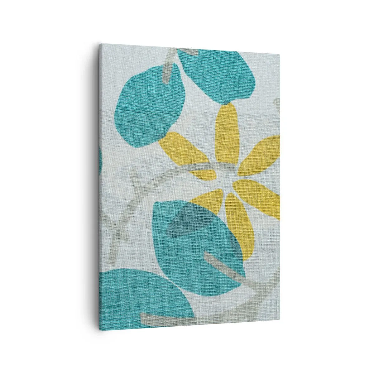 Canvas picture - Among Azure Leaves - 50x70 cm