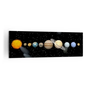 Canvas picture - Planets are Revolving - 160x50 cm