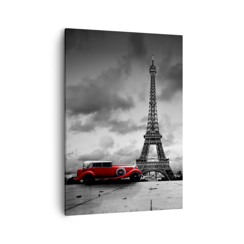 Canvas picture - Not So Long Ago in Paris - 50x70 cm