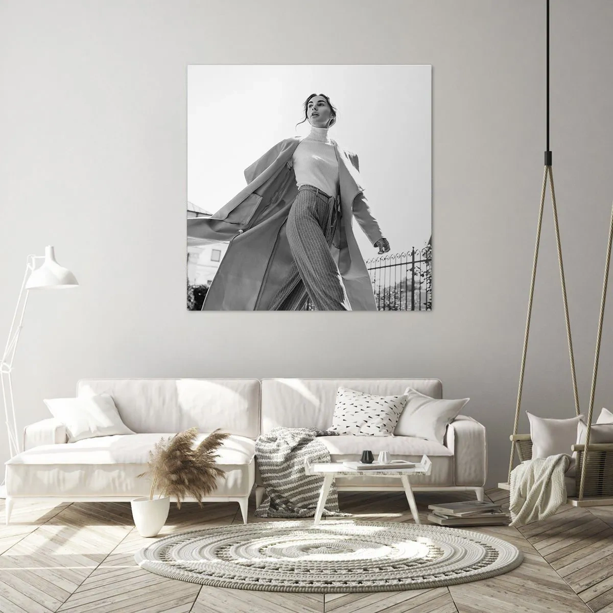 Canvas picture - Are You Coming With Me? - 40x40 cm