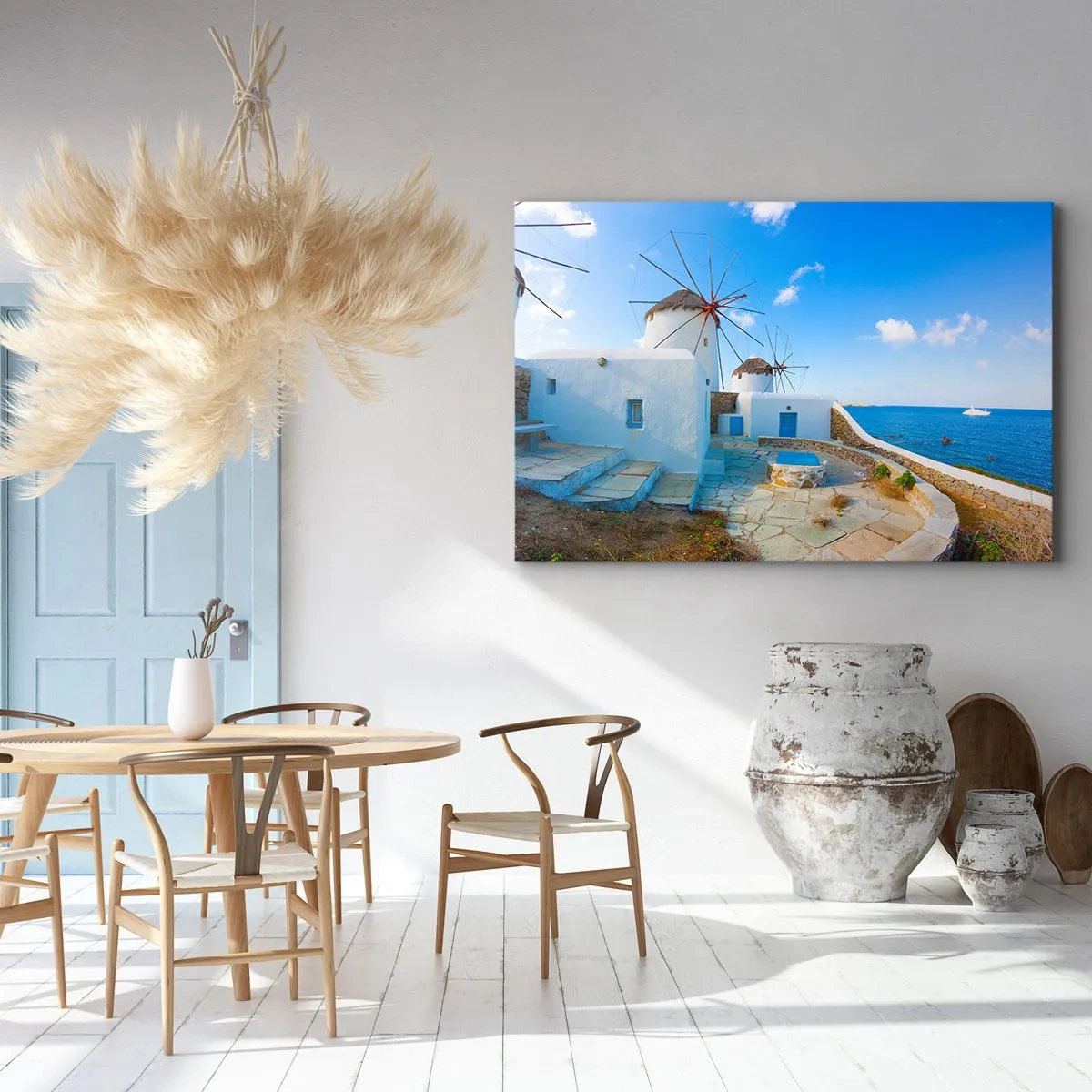 Canvas picture - Blue Wind from the Sea - 120x80 cm
