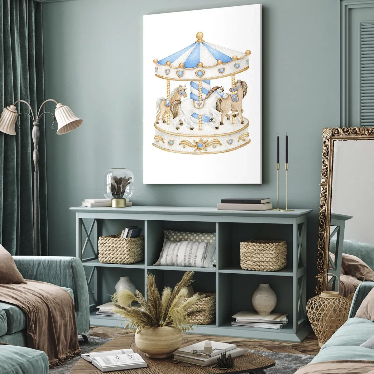 Canvas picture - Sweet Childhood - 65x120 cm