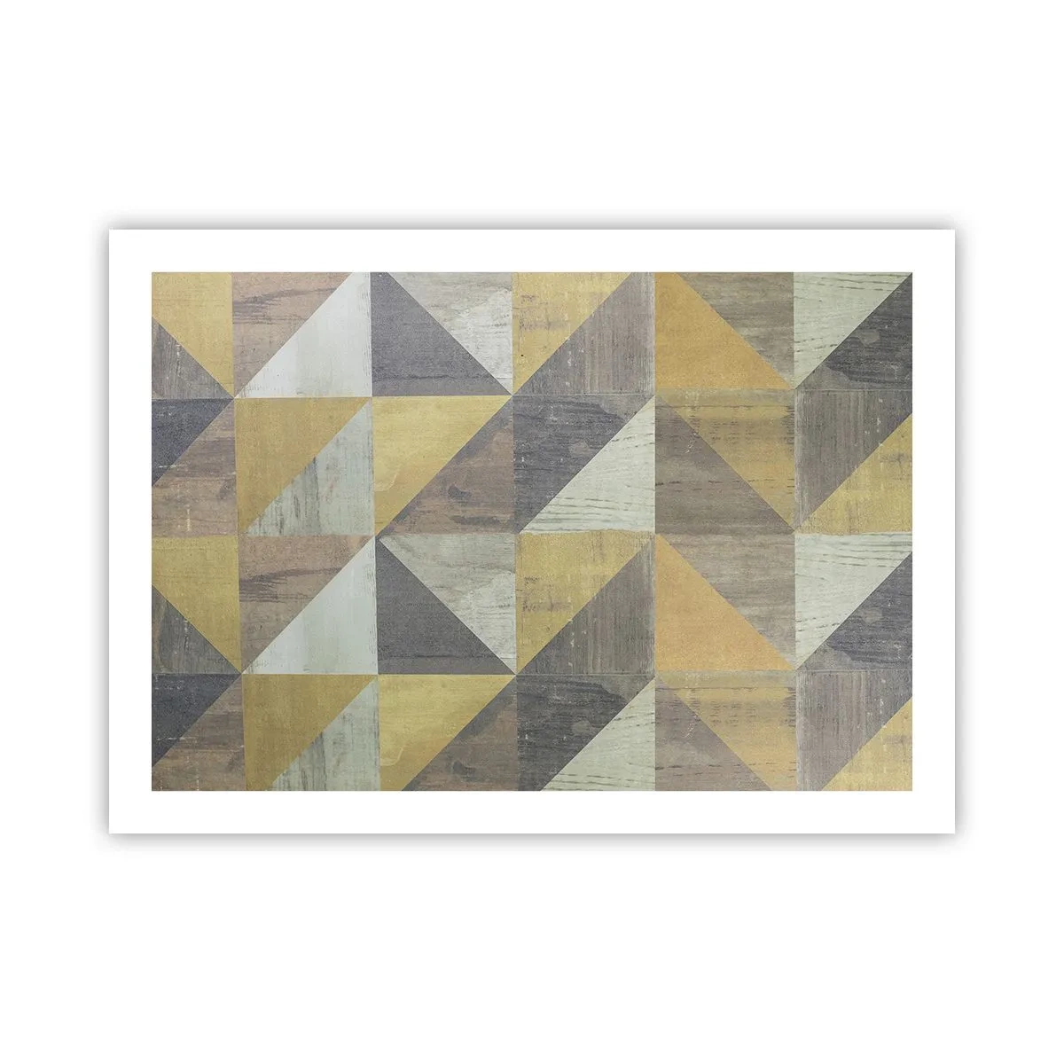 Poster - The Art. of Triangles - 70x50 cm