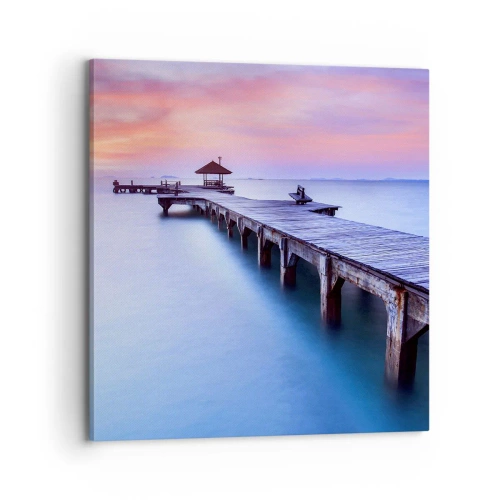 Canvas picture - Sea of Calm to the Horizon - 70x70 cm