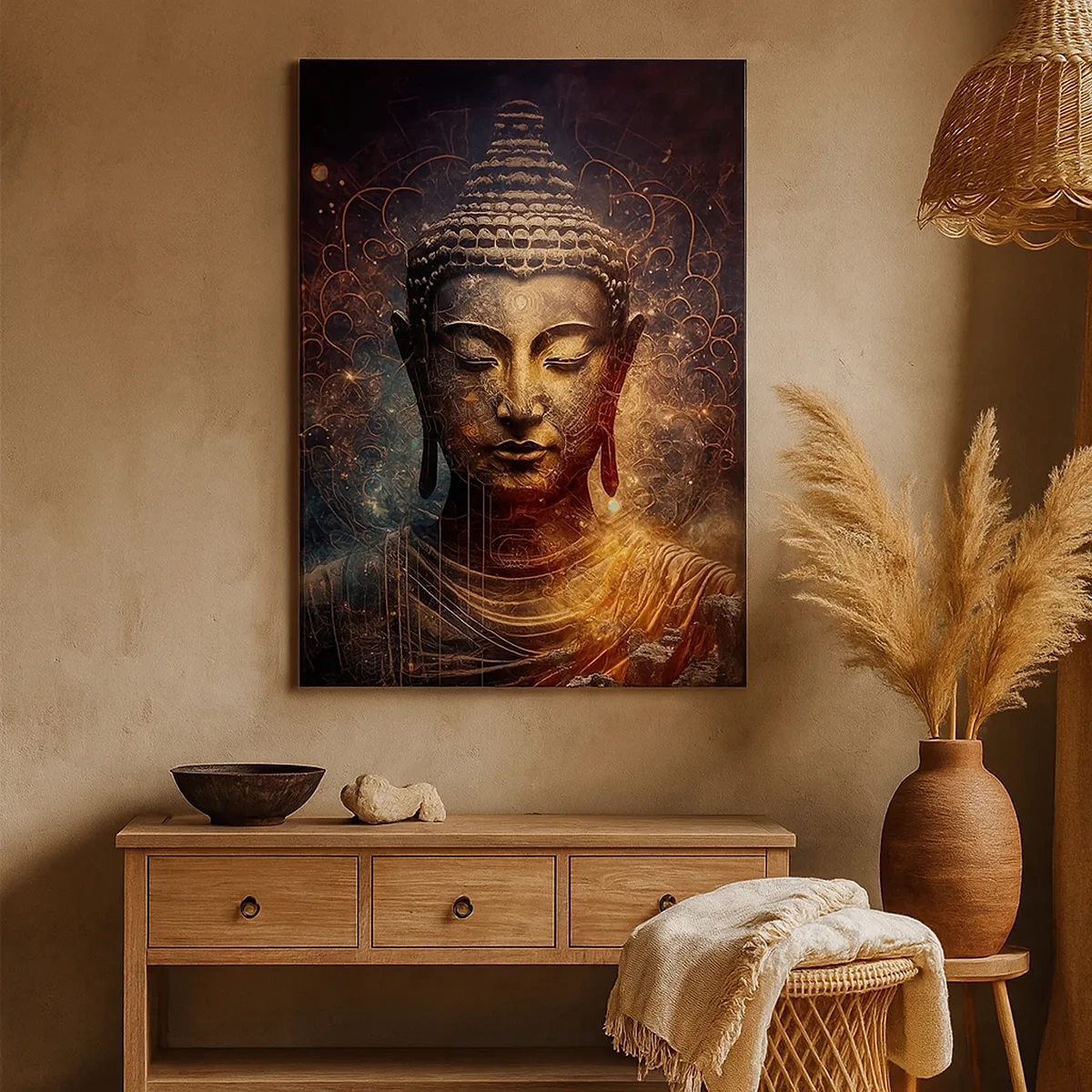 Canvas picture - Spiritual Balance - 50x70 cm