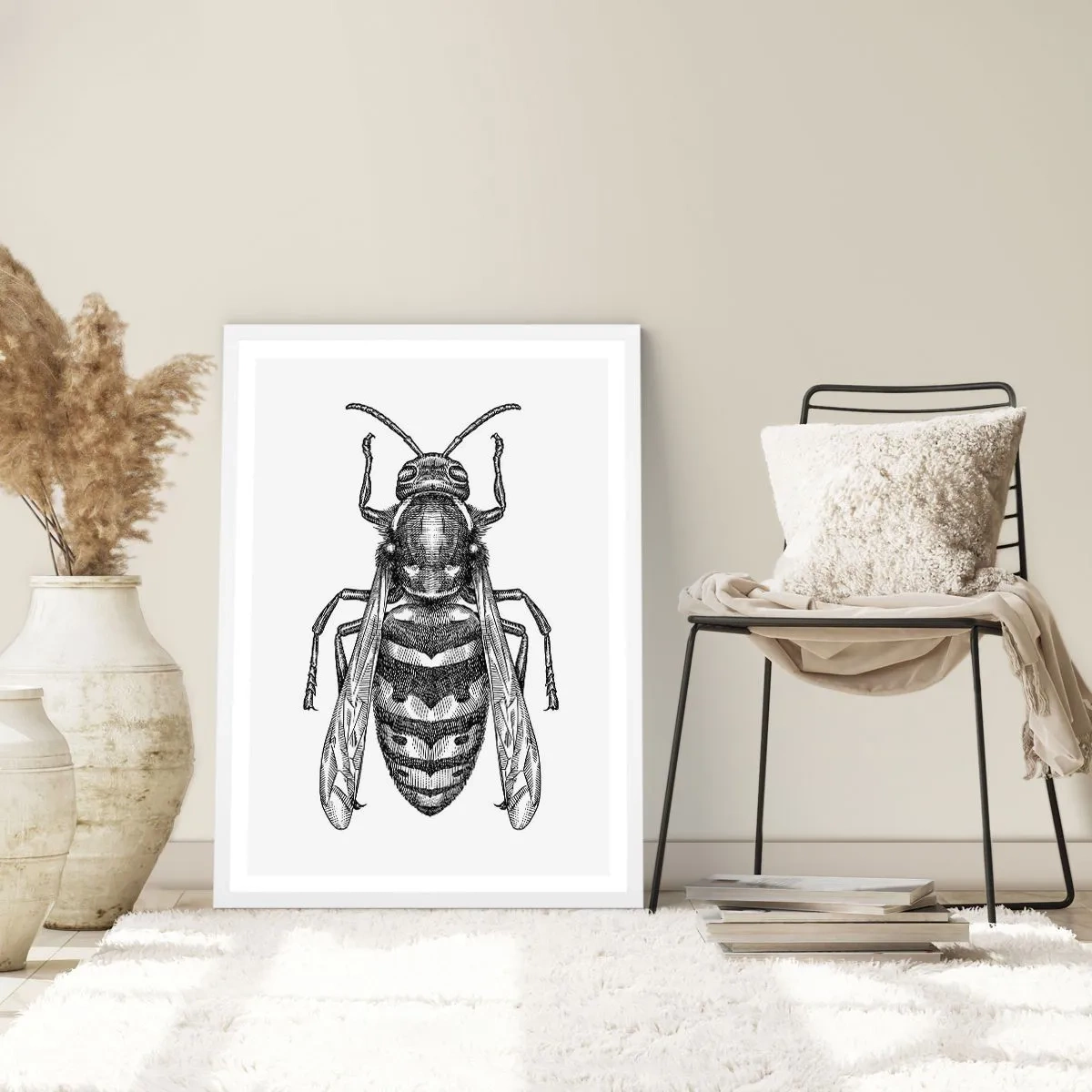 Poster in white frmae - From Insect Planet - 30x40 cm