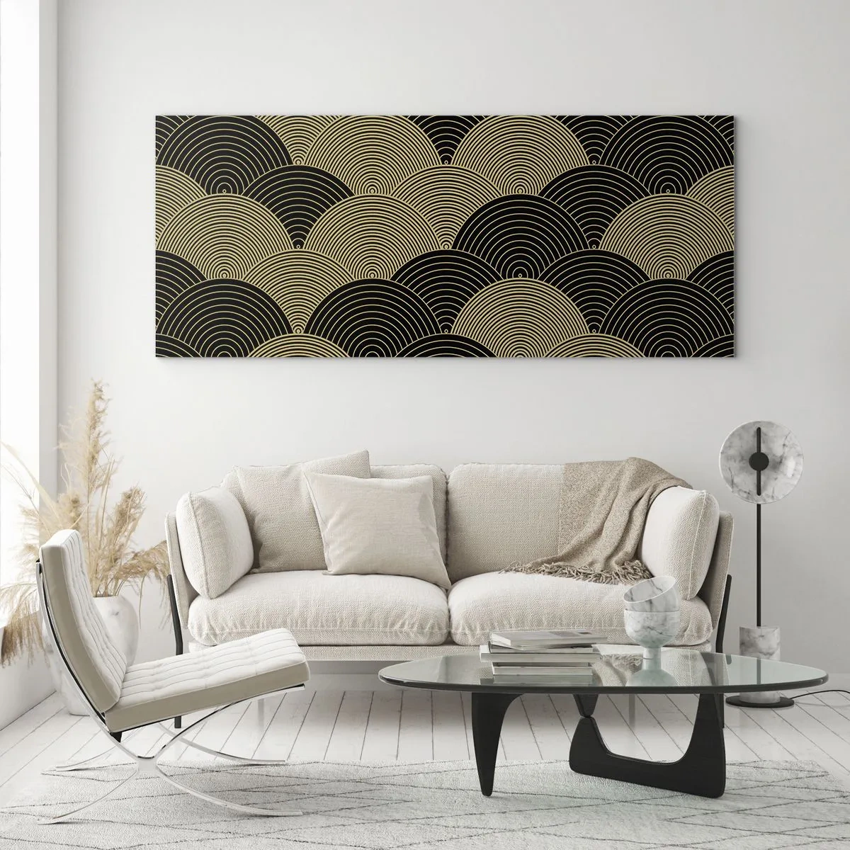 Glass picture - Unity in Multitude - 120x50 cm