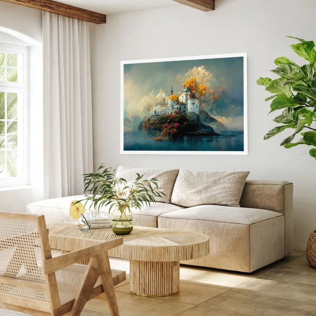 Poster - Beginning of a Romantic Tale - 40x30 cm