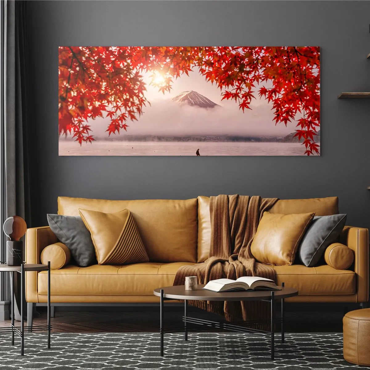 Glass picture - In Japanese Style - 100x40 cm
