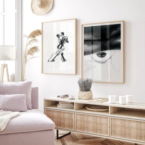 Black and white no. 3 - Inspiration for the living room