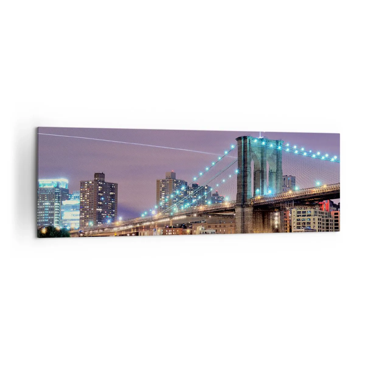 Canvas picture - Brooklyn Bridge for Many Years Now - 160x50 cm