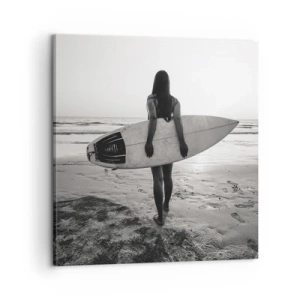 Canvas picture - Daughter of Sea Wave - 60x60 cm