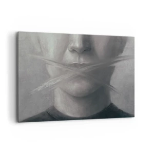 Canvas picture - Not a Word - 120x80 cm