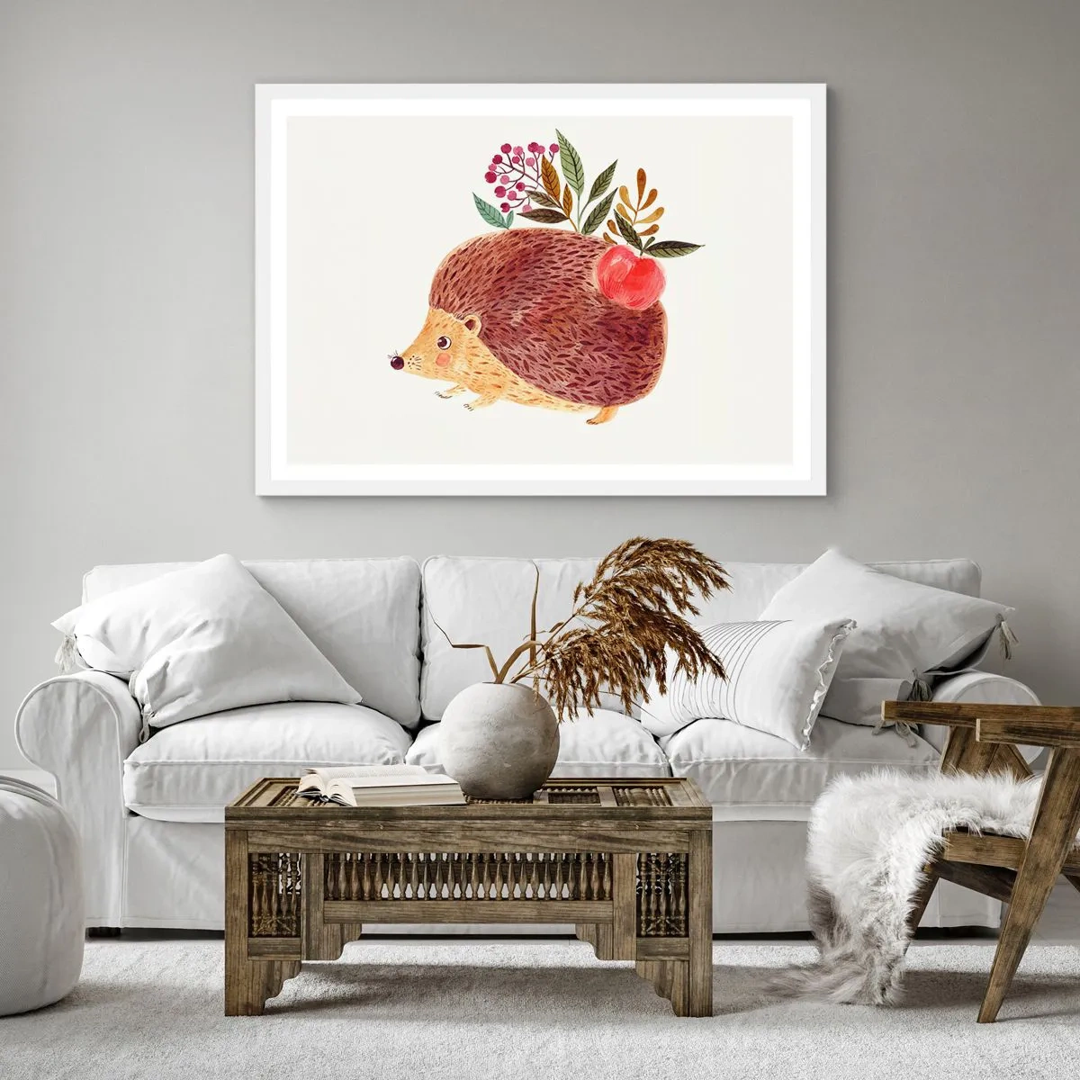 Poster in white frmae - And Now You Like Me! - 30x30 cm