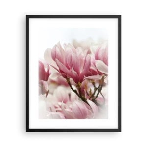 Poster in black frame - Spring Flowers - 40x50 cm