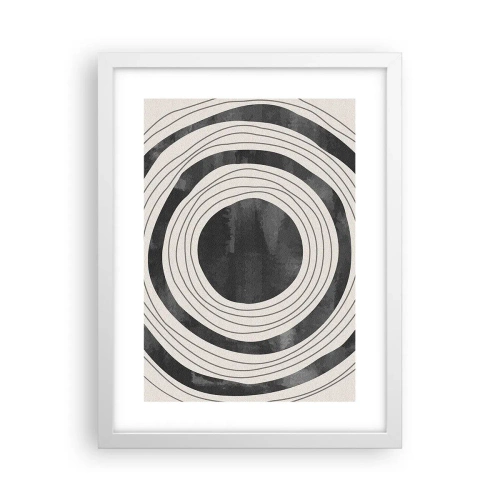Poster in white frmae - Heart of the Matter - 30x40 cm