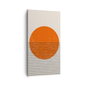 Canvas picture - Always the Sun - 55x100 cm