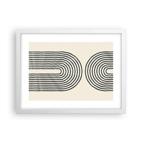 Poster in white frmae - In One Moment… - 40x30 cm