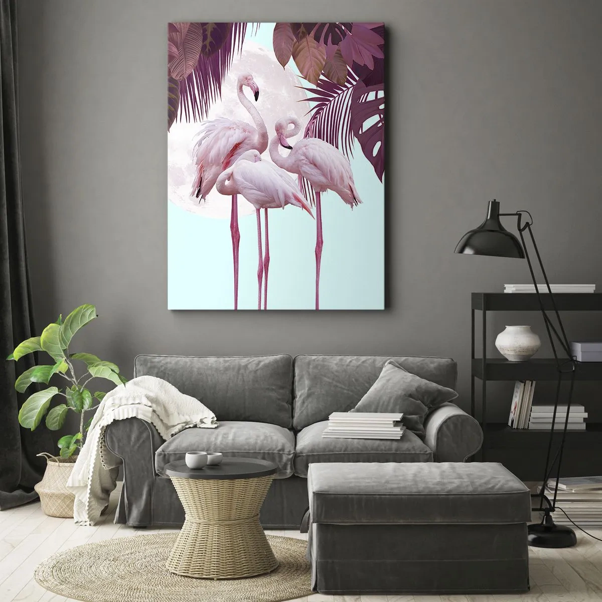 Canvas picture - Three Bird Graces - 50x70 cm